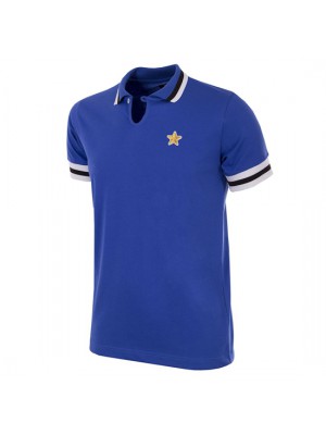 Juventus FC 1976 - 77 Away Coppa UEFA Short Sleeve Retro Shirt