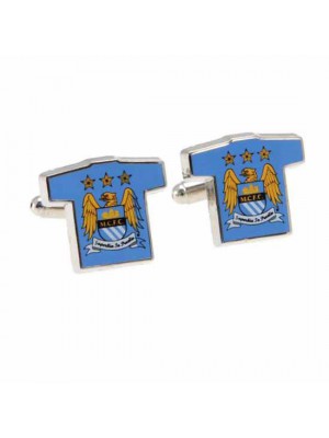 Manchester City FC Cufflinks Shirt