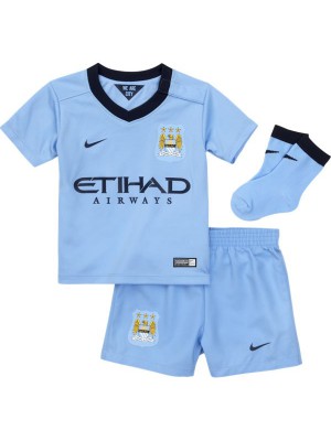 Manchester City home infants kit 2014/15