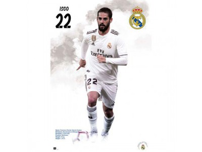 Real Madrid FC Poster Isco 59
