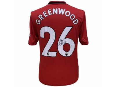 Manchester United FC Greenwood Signed Shirt