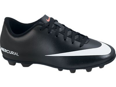 Mercurial Vortex FG-R бутсы черные - детские