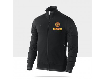 Manchester United track top 2012/13 - black - youth