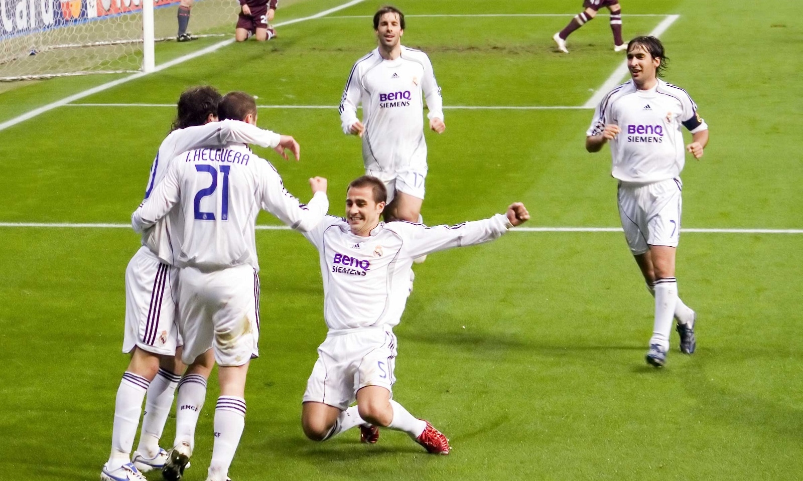 Real Madrid 2006/07 Nistel, Raul, Cannavaro Real Madrid 06/07 season