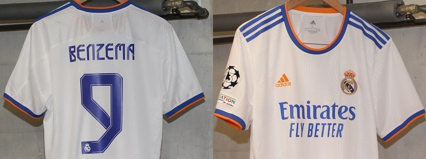 Real Madrid custom jersey Real Madrid 21/22 jerseys